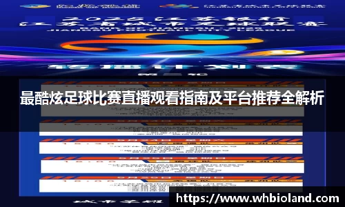 最酷炫足球比赛直播观看指南及平台推荐全解析